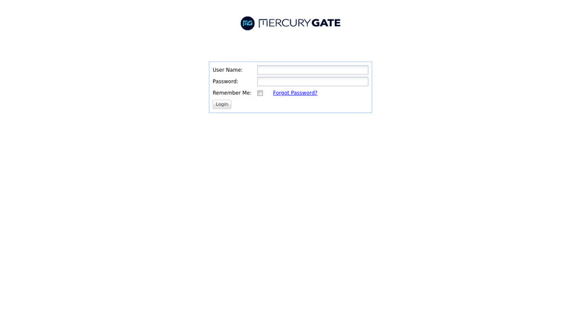 MercuryGate Carma Landing Page