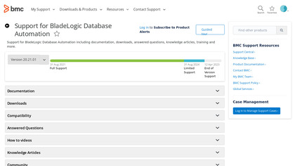 BladeLogic Database Automation image