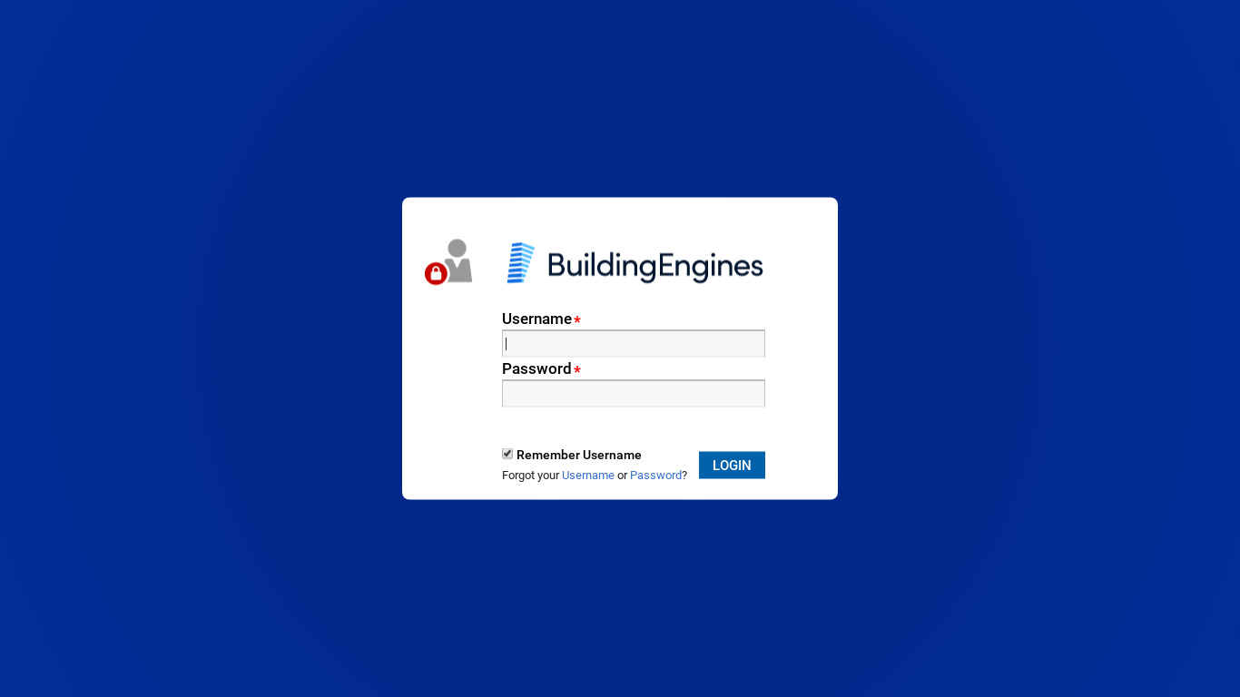 Build engine Landing page