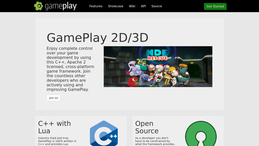 GamePlay3d Landing Page