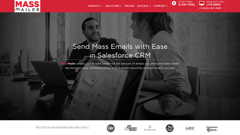 MassMailer Landing Page MassMailer Landing Page