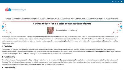 Commissionly - Sales Commission Software image
