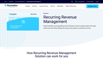Acumatica Recurring Revenue Management image