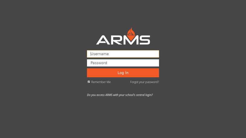 ARMS Landing Page