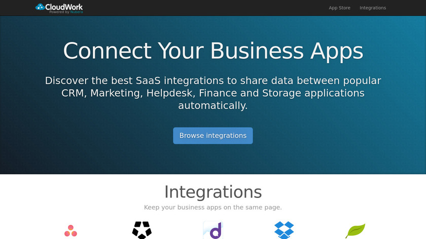 CloudWork Landing Page