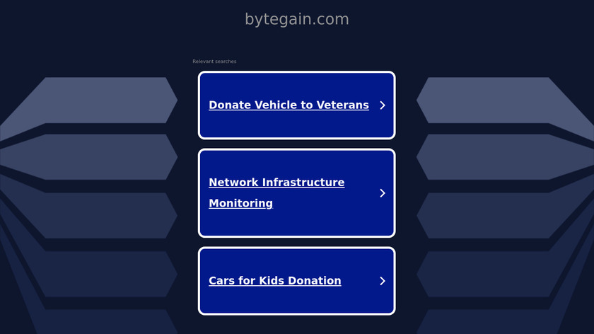 ByteGain Landing Page