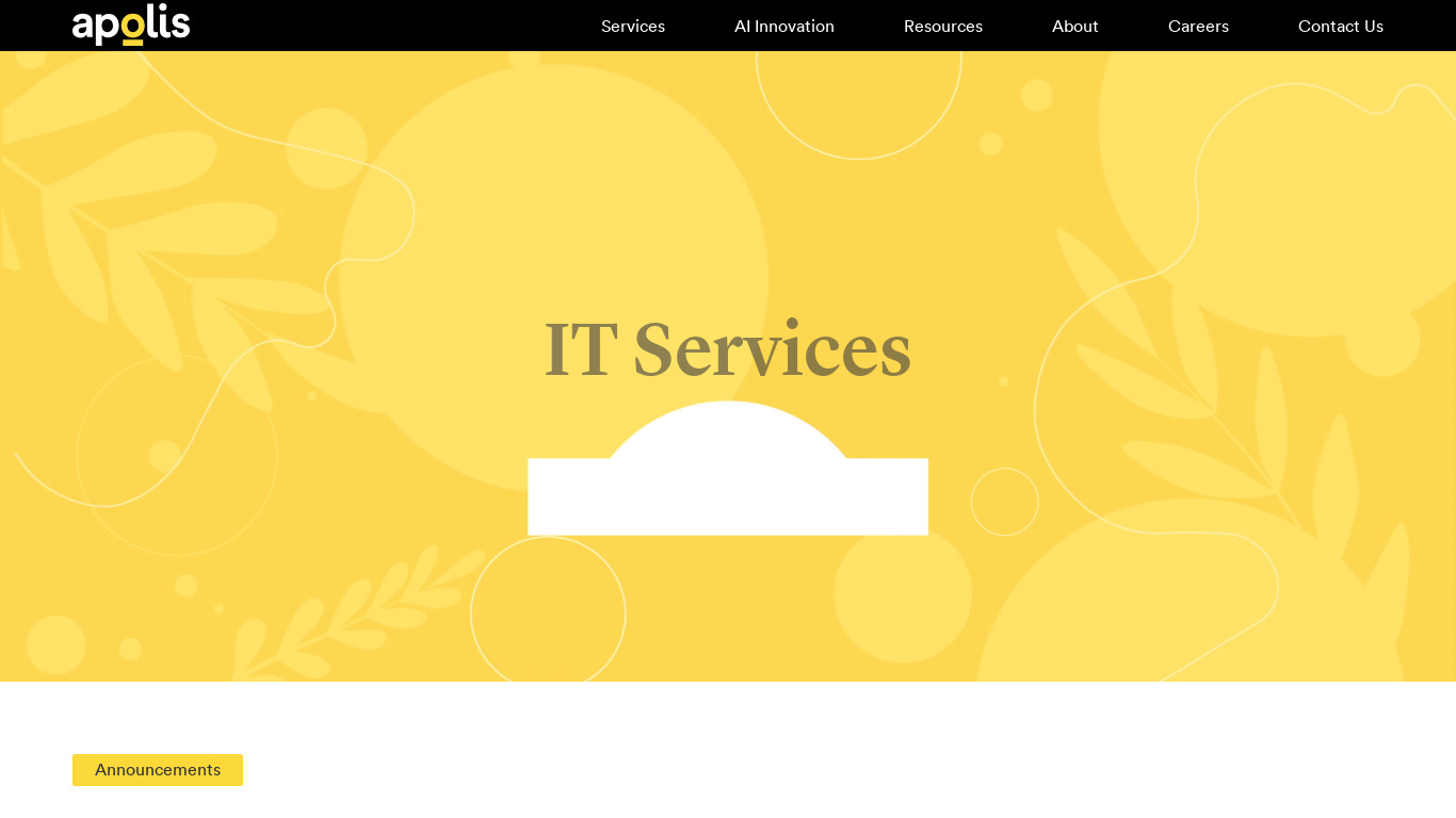 RJT Solution Beacon Landing page