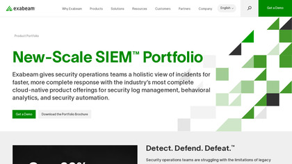 Exabeam Security Intelligence Platform image