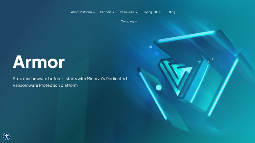 Minerva Anti-Evasion Platform Landing Page