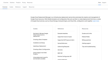 Google Cloud Deployment Manager image