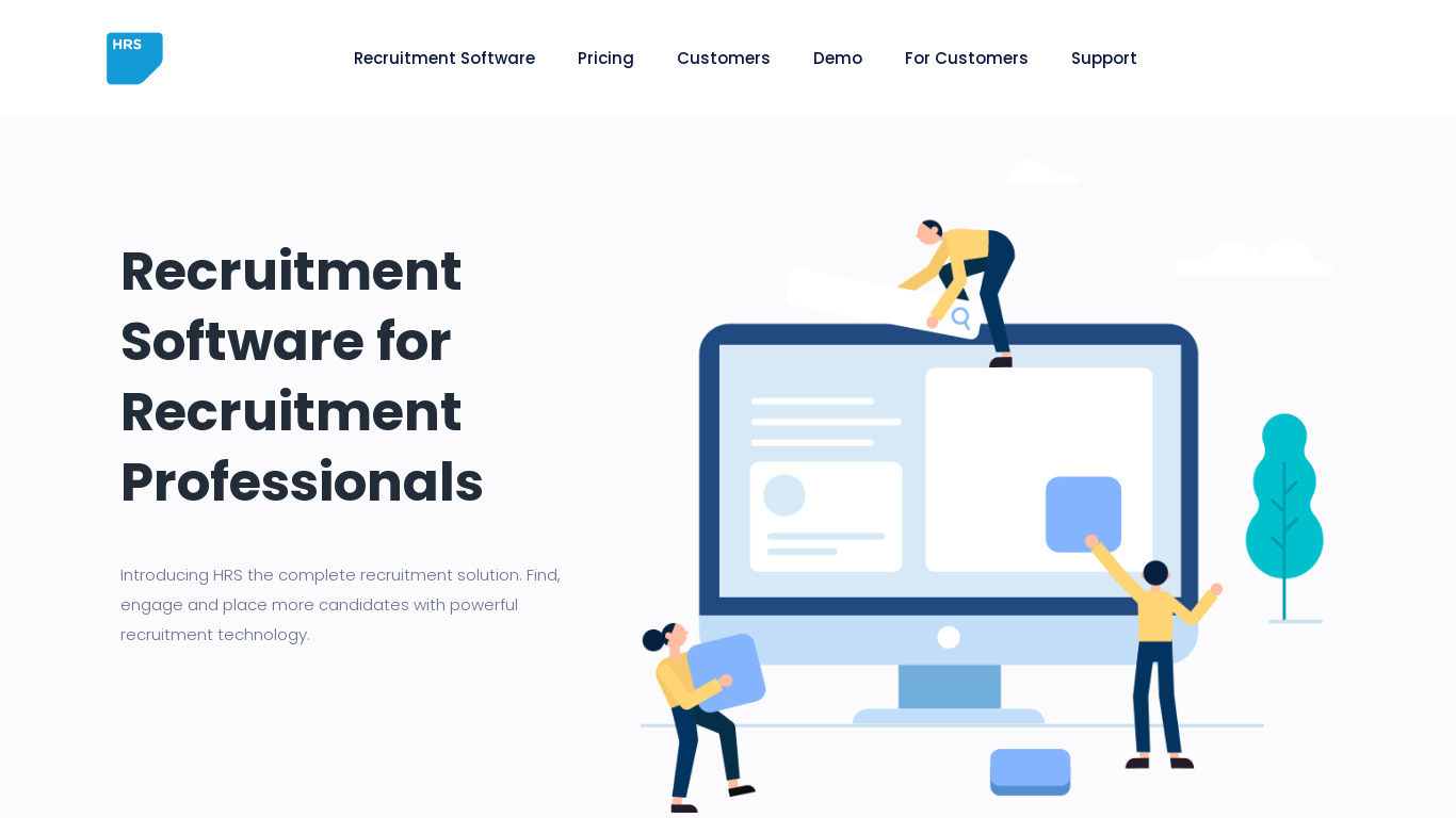HRS Landing page