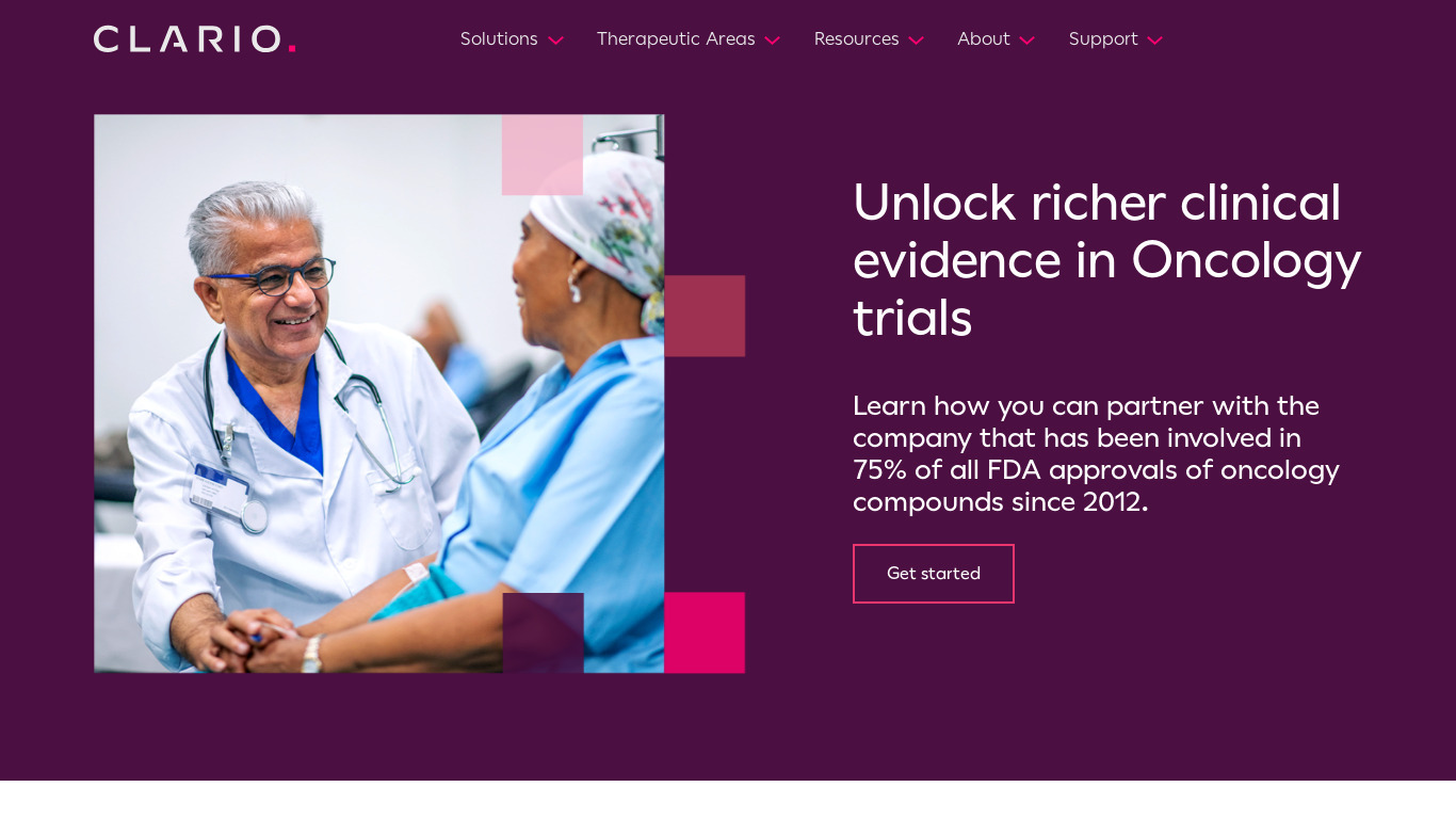BioClinica ICL Landing page