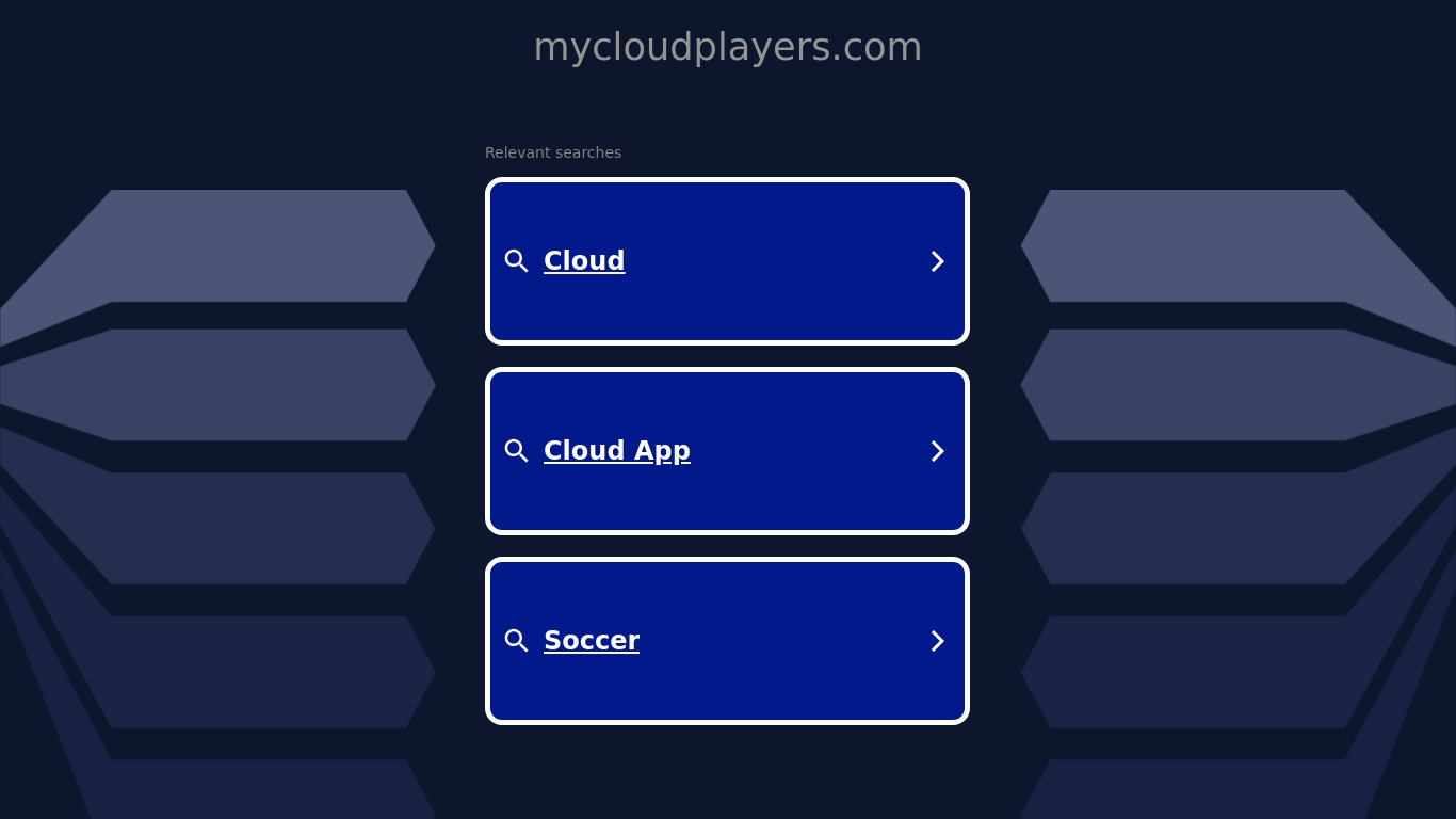 My Cloud Stations Landing page
