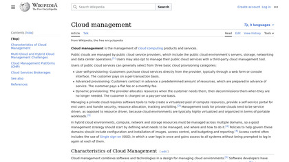 Cloud Management image