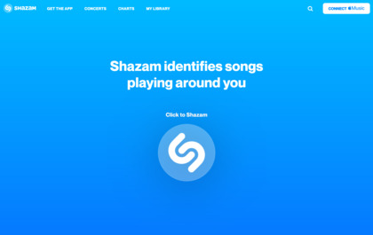 Shazam screenshot