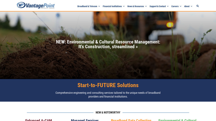 Vantage Point Landing Page