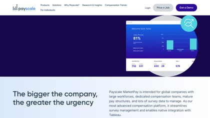 PayScale MarketPay image