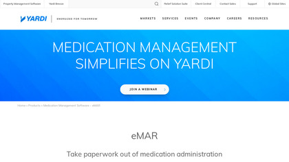 Yardi eMAR image
