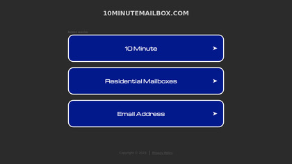10 Minute Mailbox image