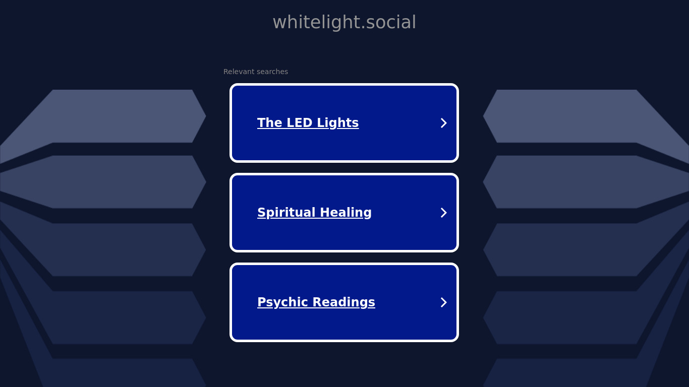 Whitelight Landing page