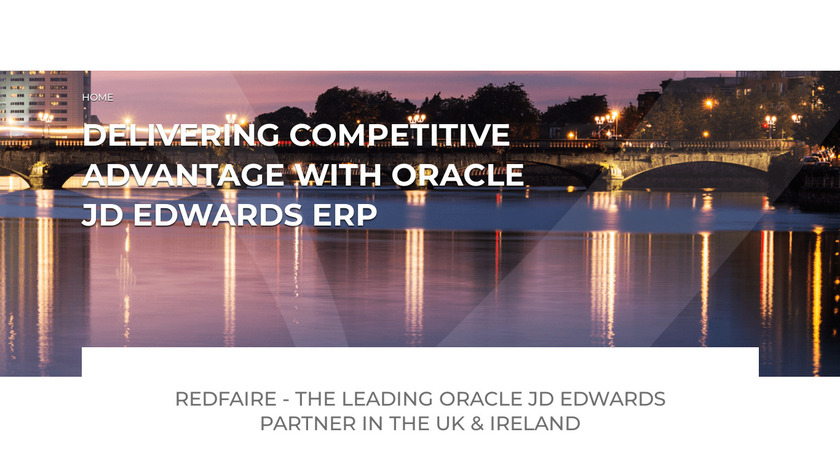 Redfaire Landing Page