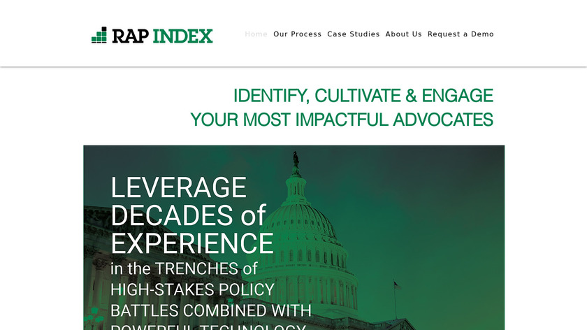 RAP Index Landing Page