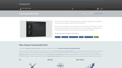 badosoft.com Connectivity Fixer image