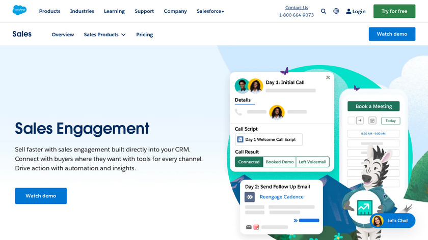 SalesforceIQ Inbox Landing Page