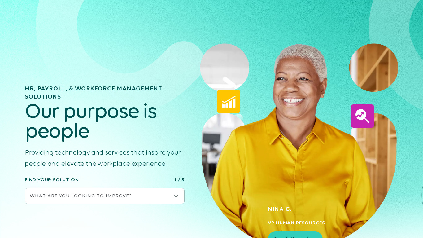 HR Case Manager Landing page