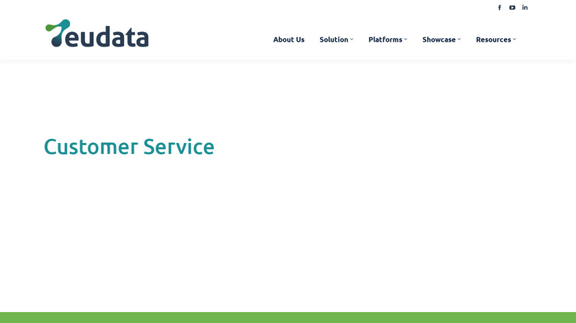 Eudata Customer Engagement Landing Page