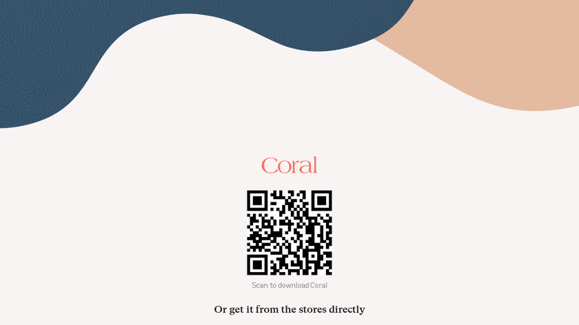 Coral App Landing Page