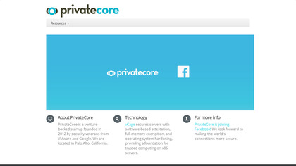 PrivateCore vCage image