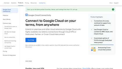 Cloud Interconnect image