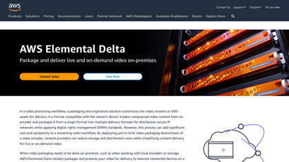 AWS Elemental Delta image