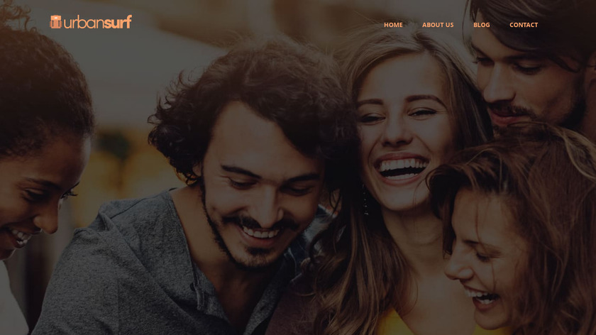 urbansurf.me Landing Page