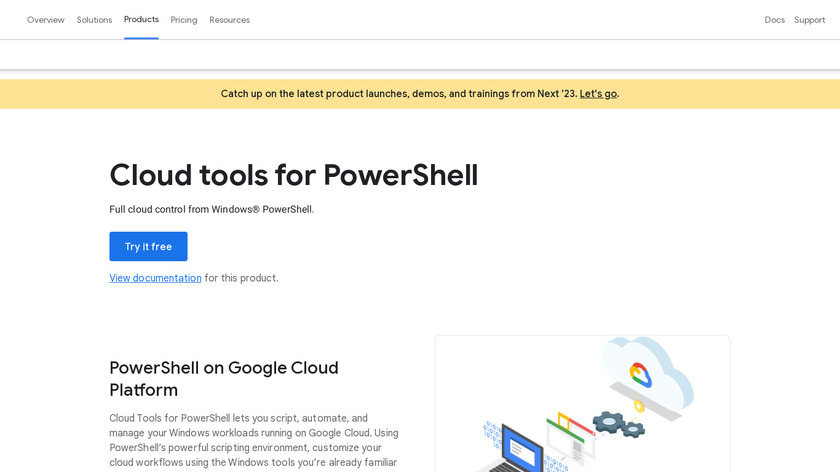 Cloud Tools for Powershell Landing Page