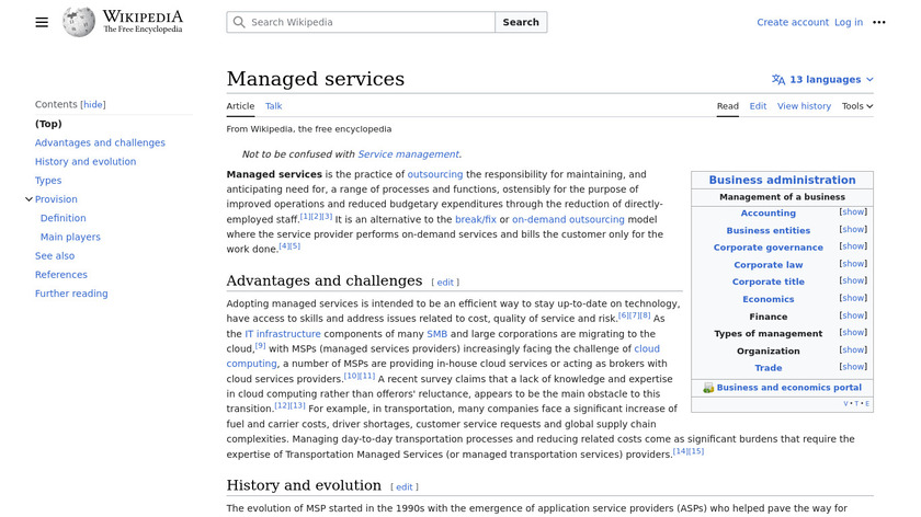 Managed Service Providers Landing Page