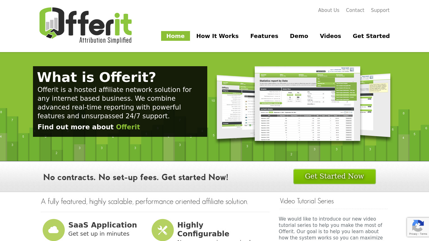 OfferIt Landing page
