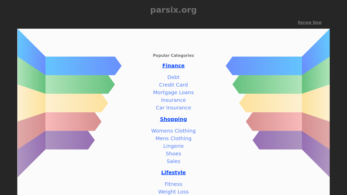 Parsix Landing page