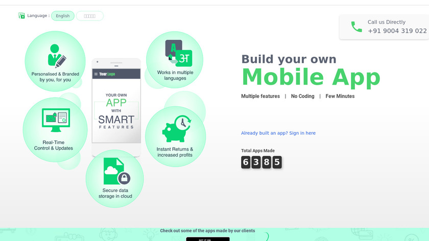 forBinary - School Management Apps Landing Page