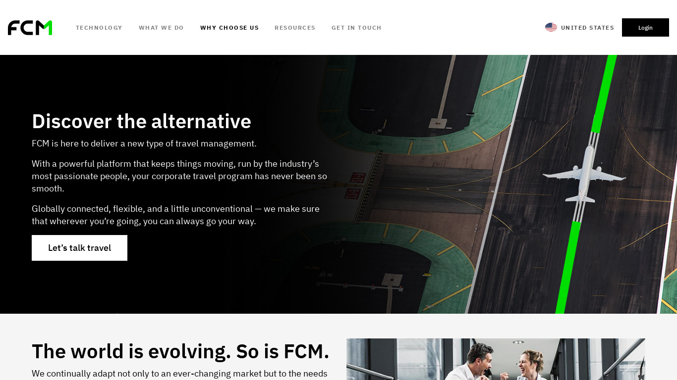 FCM SmartSUITE Landing page