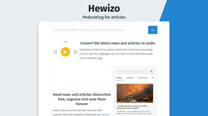 Hewizo screenshot