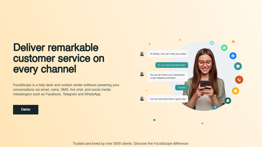 FocalScope Landing Page