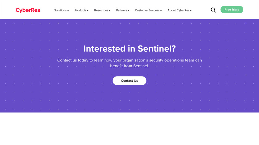 NetIQ Sentinel Landing Page