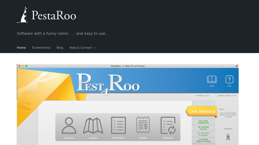 PestaRoo Landing Page