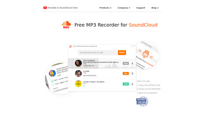 Free MP3 Recorder for SoundCloud image