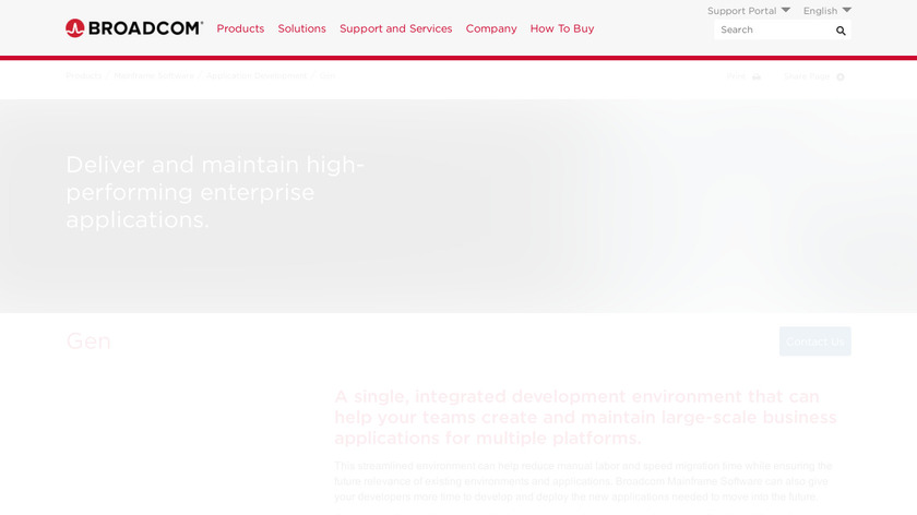 CA Gen Landing Page