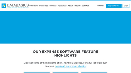 DATABASICS Expense image