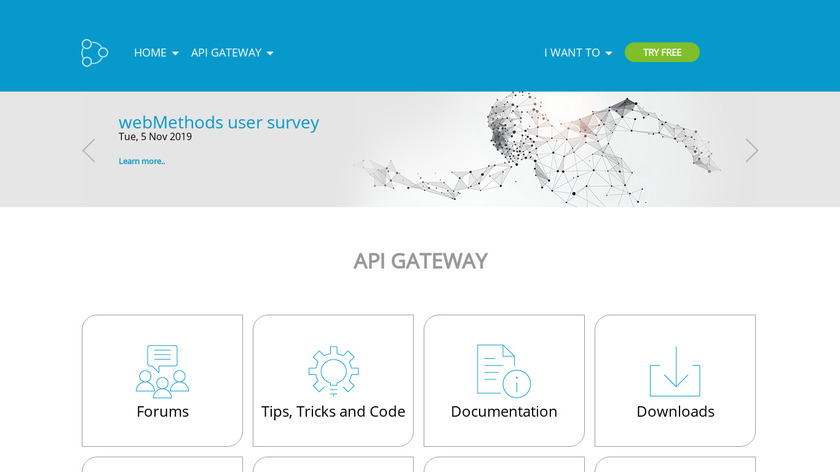 signon.softwareag.com Adabas SOA Gateway Landing Page