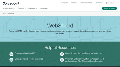 Forcepoint WebShield image